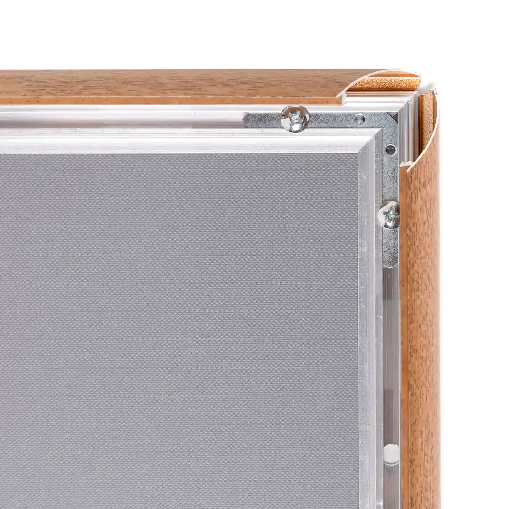 Display Snapramme A4 trælook profil G25
