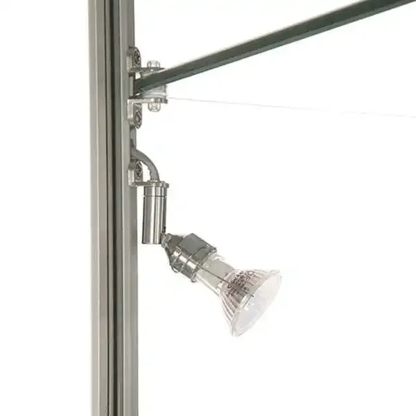 Display LED udstillingsmontre 45x200x45 cm underskab
