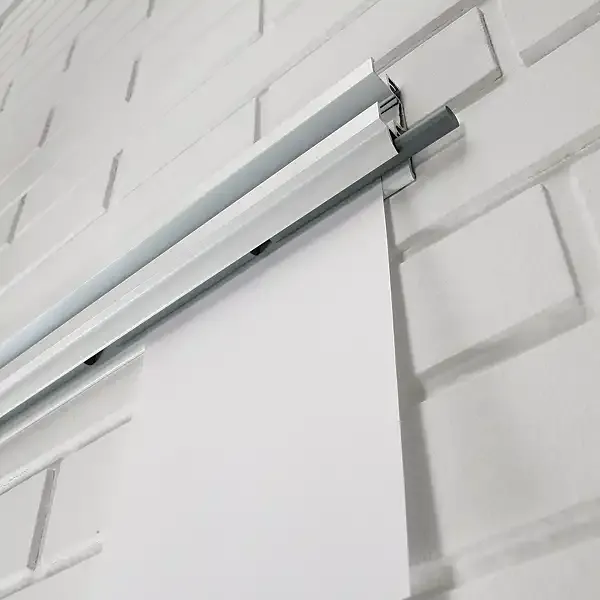 Display alu-skinne 200 cm til boards og tavler 3 lag