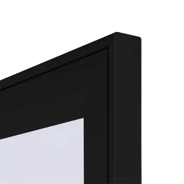 Display Opslagsskab 4xA4 skab sort magnet 52x70 cm
