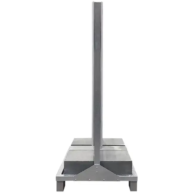 Display gadeskilt A0 betonfod 172 kg stormsikret