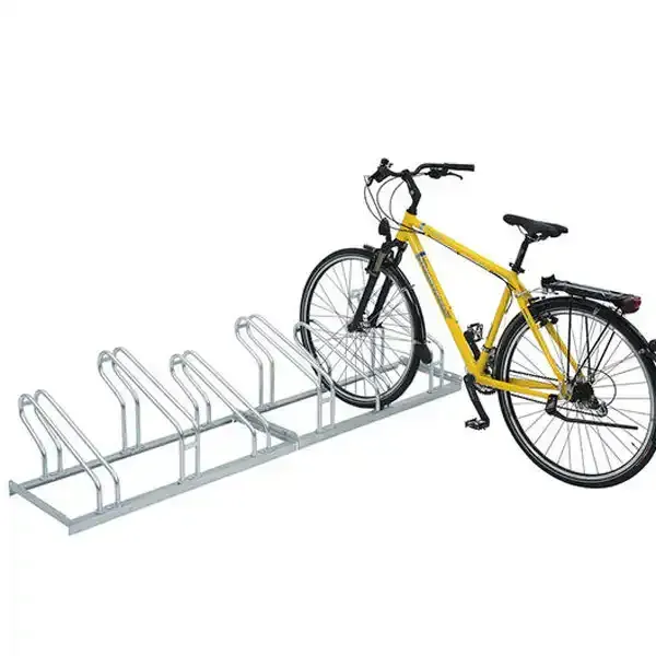 Display Cykelstativ Economy 6 cykler galvaniseret stål