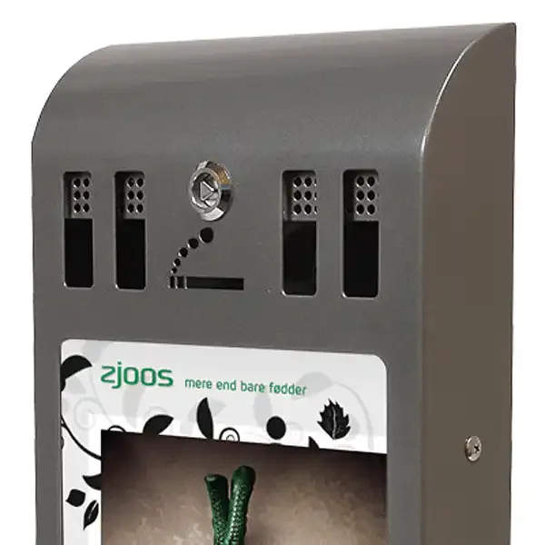 Display askebæger A4 væghængt grå udendørs