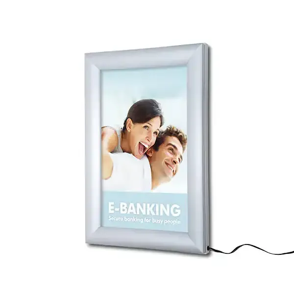 Display LED snapramme A4 lysramme 30 mm dagslys