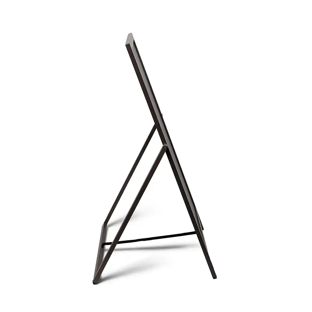 Display Flip 68x140 cm A-træskilt sort kridttavle