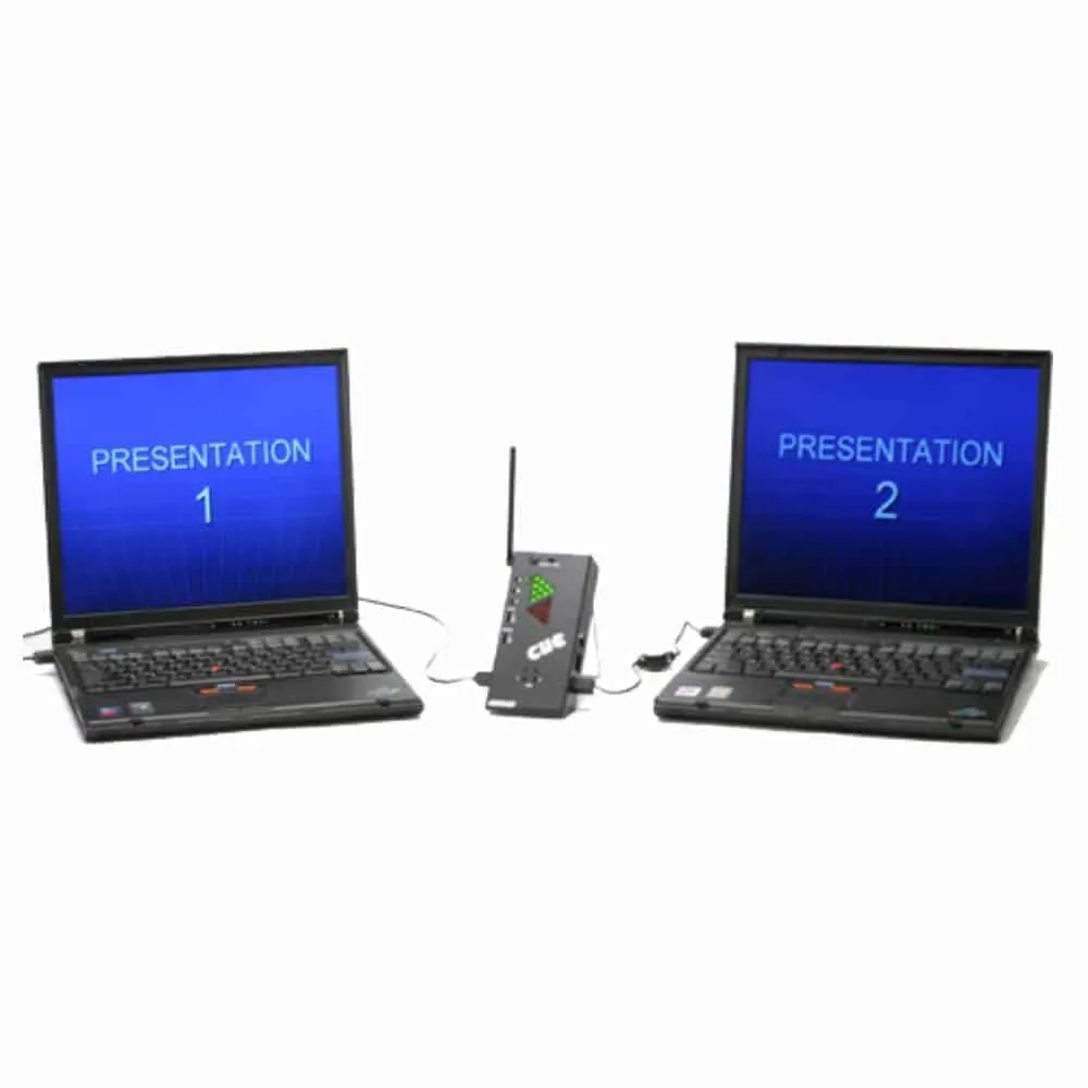 PerfectCue Mini cue-system trådløs 2 computere 90 m