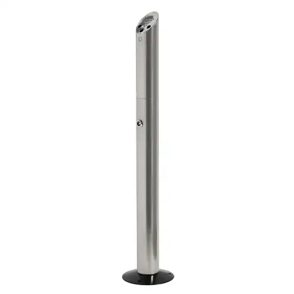 Display udendørs askebæger fritstående H 900 mm stål