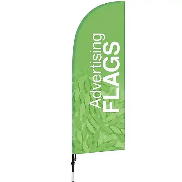 Display BeachFlag vinge flag 65x194 cm inkl. stang small