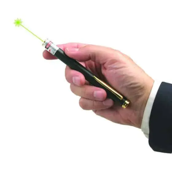 PerfectCue Pen Style laserpointer grøn navy