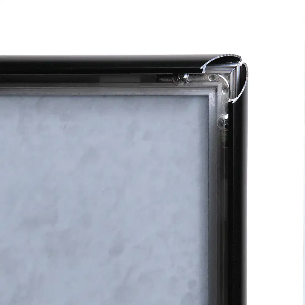 Display Menuboard snapramme A4 gulvskilt sort