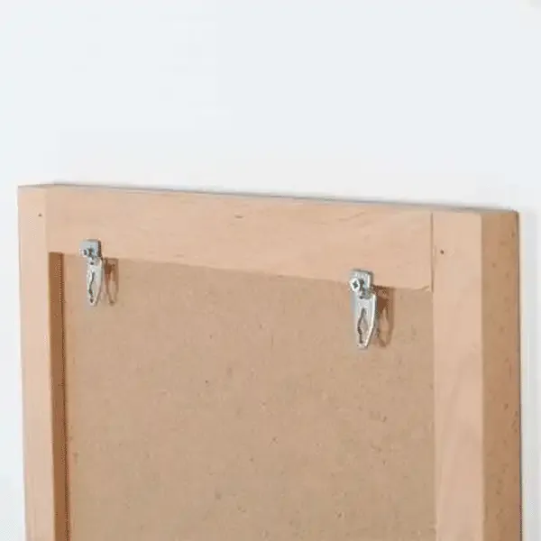 Display 2474 Menutavle kridttavle lys bøg 70 x 125 cm