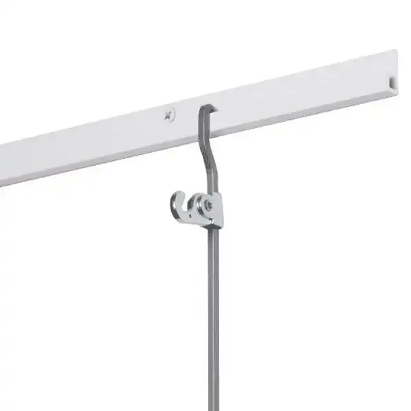 Display J-Rail Max metalstang 4x4 100 cm ekskl. krog til billeder