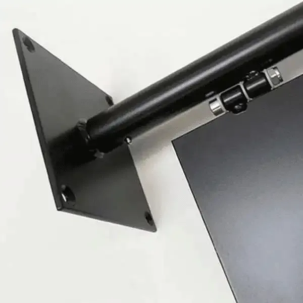 Display Galgeskilt 55 x 30 cm sort udhængsskilt