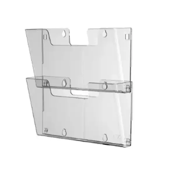 Display PWA4P brochureholder væg A4 XL 1 rum klar