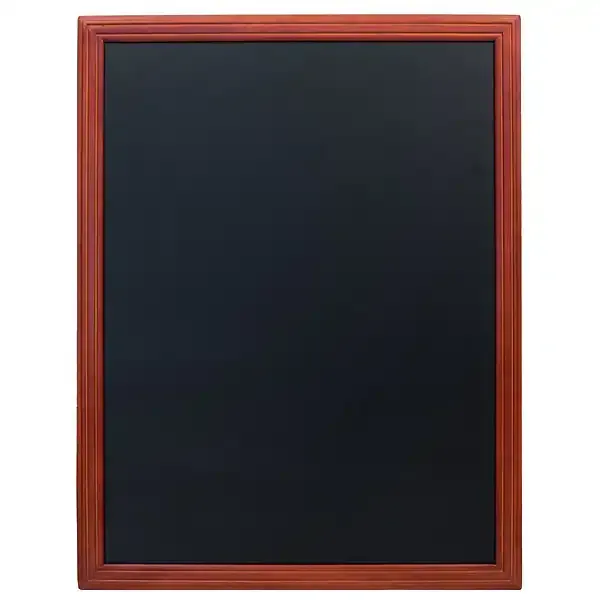 Display WBU-M-70 menutavle 67x87 cm mahogni udskåret