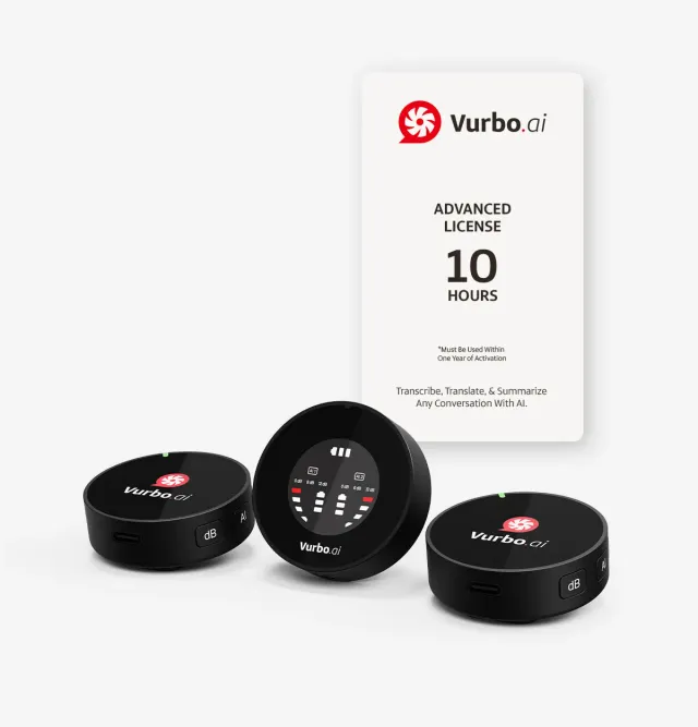 IPEVO Wireless Mic Duo trådløs mikrofon 2 stk 10 timer