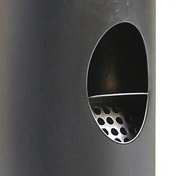 Display 6715 askebæger XL væg 1,5L børstet stål