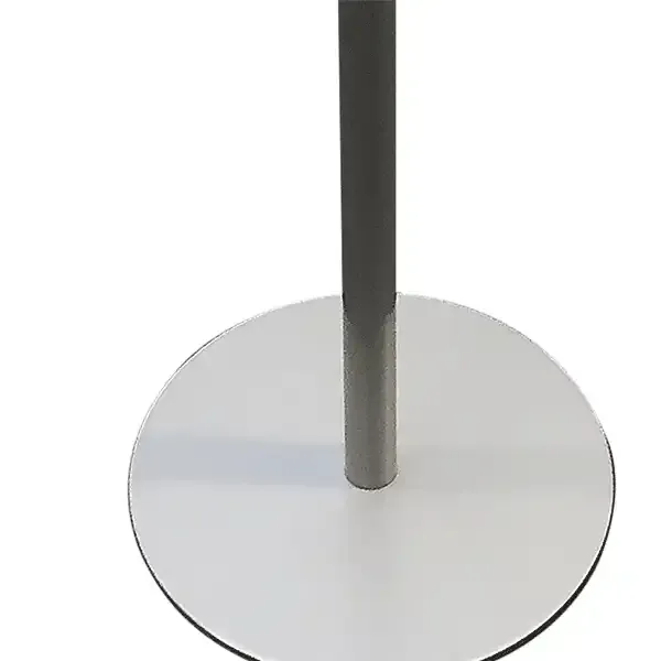 Display Brochurekarrusel 2527 gulvstander sølv 36xA6