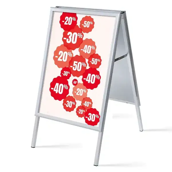 Display Alu-Line ZPA1G32MEI276 gadeskilt A1 med plakater