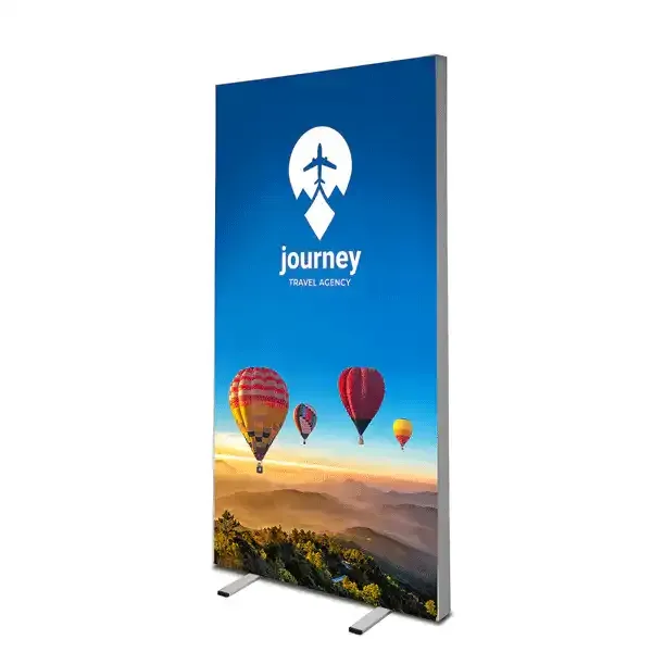 Display Brightbox Single 100x200 cm lysboks LED