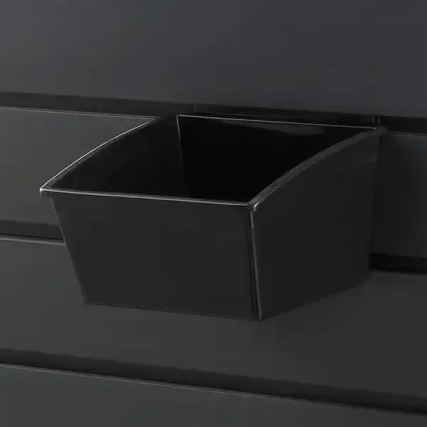 Display Varedispenser 140x136x98 mm plast sort rillepanel