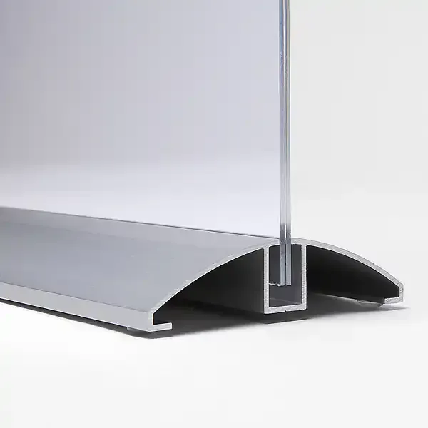 Display PUSH-FIT menukortholder A4 højformat alu
