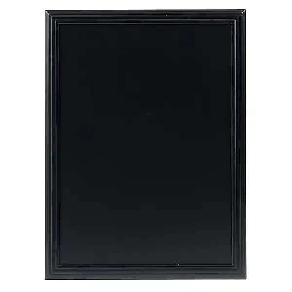 Display Menutavle WBU-BL-60 kridttavle 56x76 sort træ