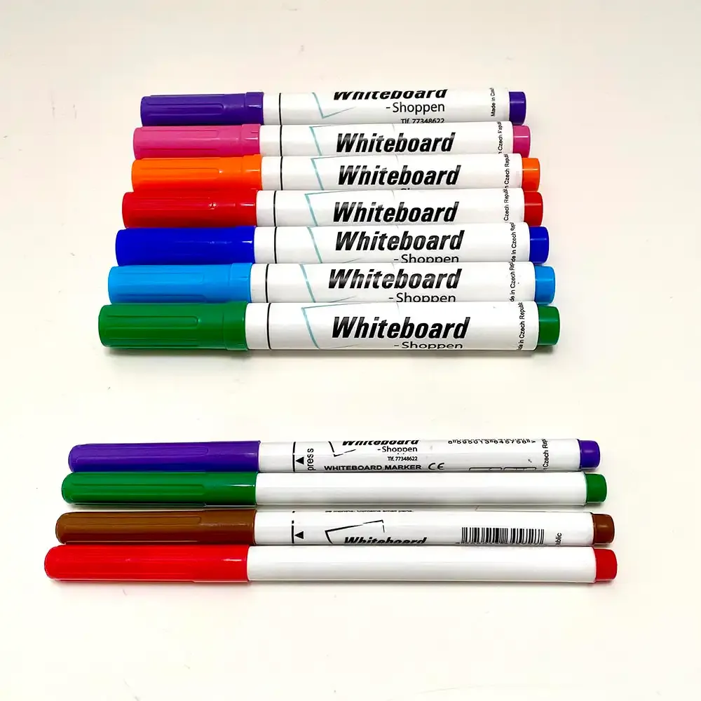 Display whiteboardmarkere sæt 11 stk assorteret