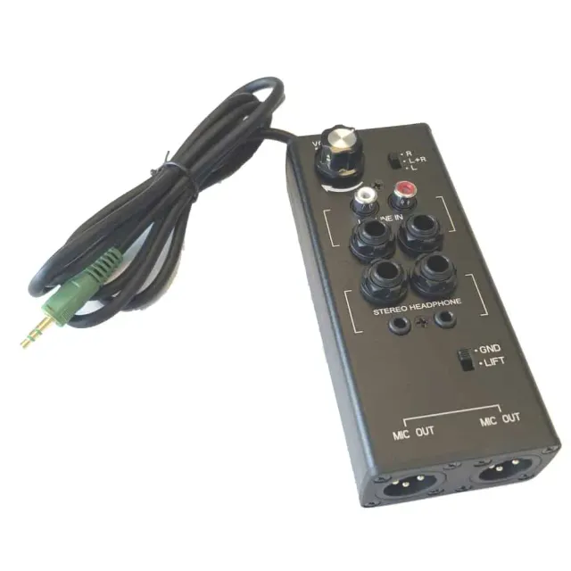 PerfectCue LSP-3 lydboks passiv DI til pc 6 kabler