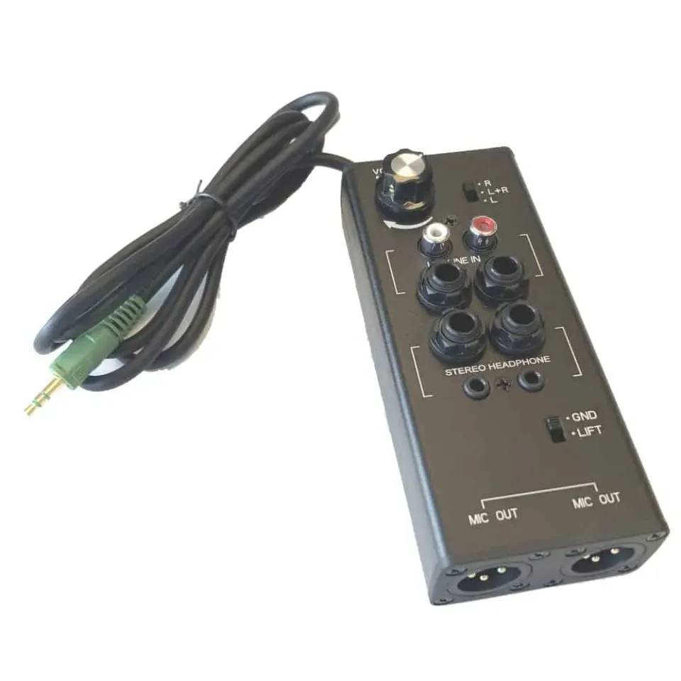 PerfectCue LSP-3 lydboks passiv DI til pc 6 kabler