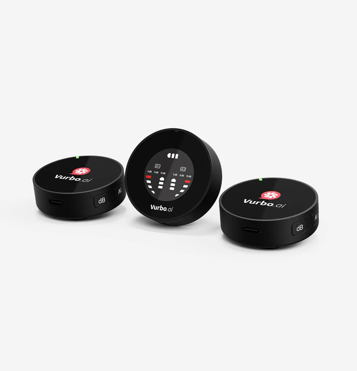 IPEVO Wireless Mic Duo trådløs mikrofon 2 stk 10 timer