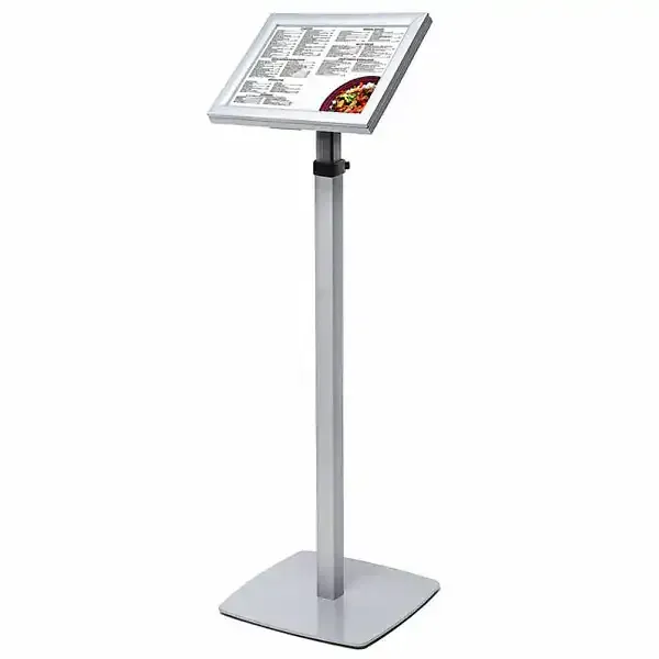 Display Menu Board A4 LED menuskilt teleskop 80-130 cm