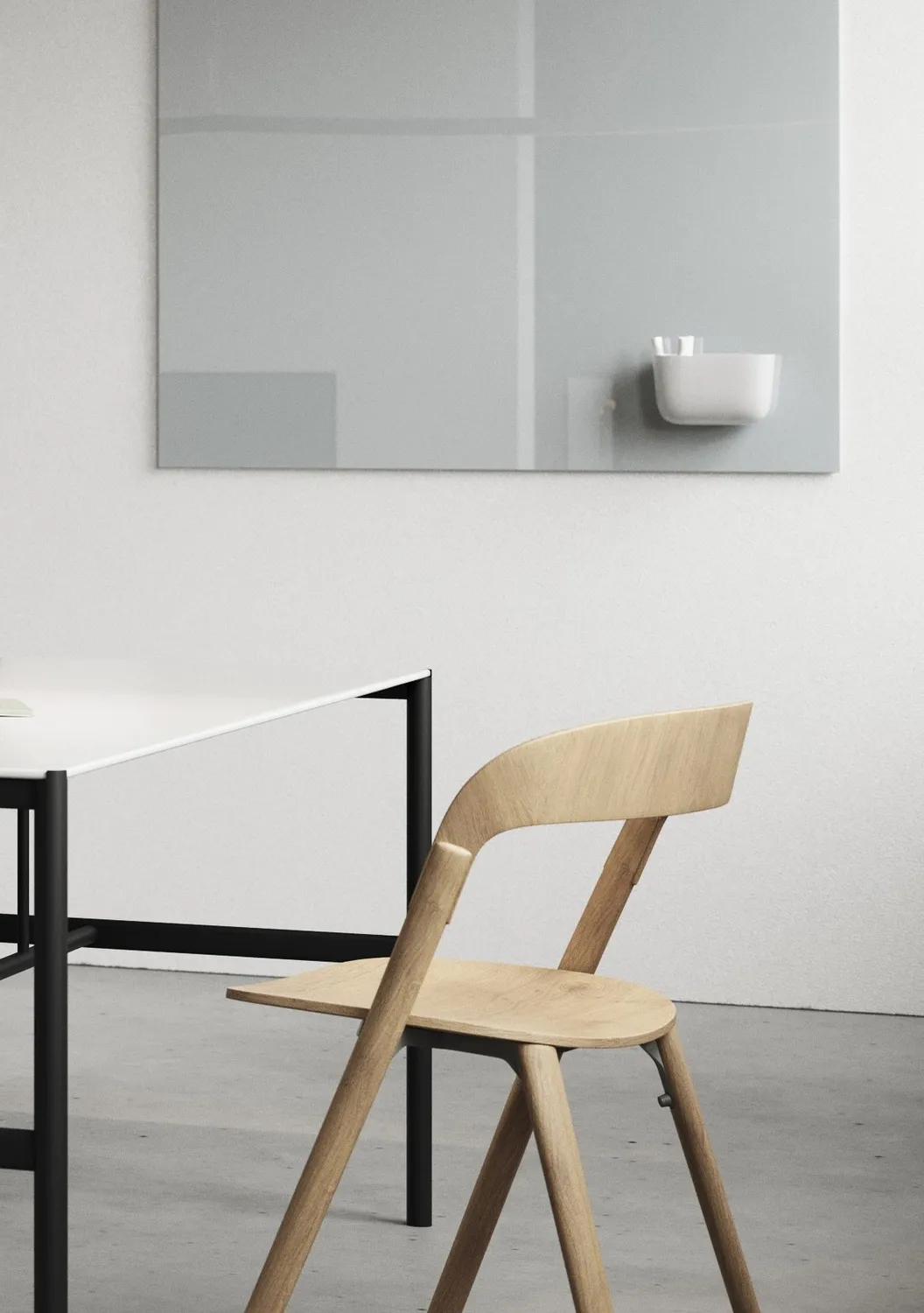 Chatboard Storage Unit opbevaringsboks 2 rum ABS