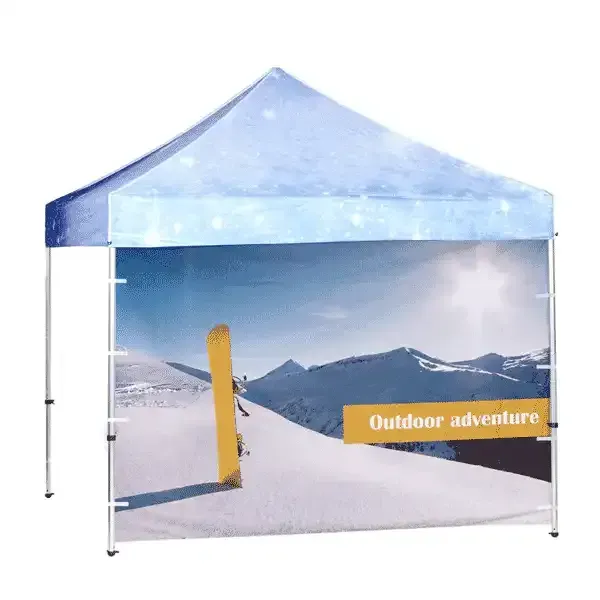 Display Full Wall teltside 3x3 m print dobbeltsidet