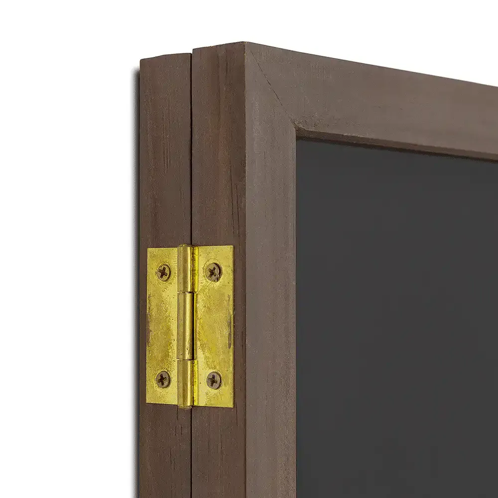 Display Wooden Showcase opslagsskab A3 træ magnetisk