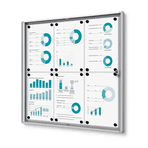 Display Economy opslagsskab 6xA4 B1 brandhæmmende