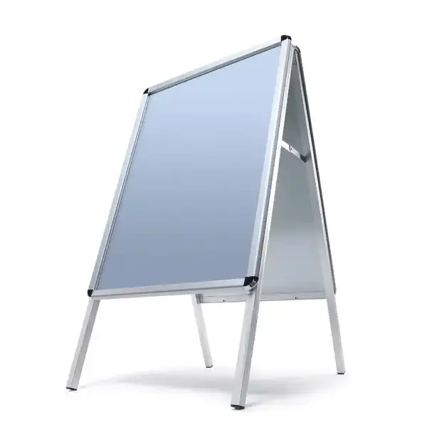 Alu-Line gadeskilt 50x70 cm vejrbestandig sølv