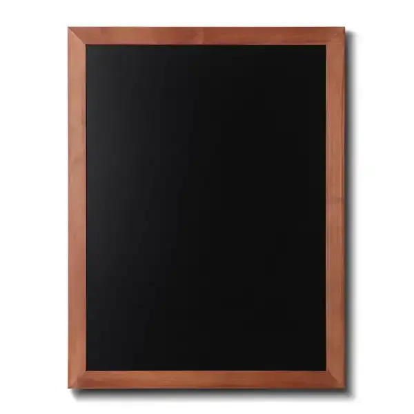 Display menutavle teaklook 60x80 cm kridtmarker