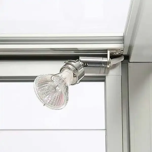 Display LED udstillingsmontre 90x90x45 cm glas