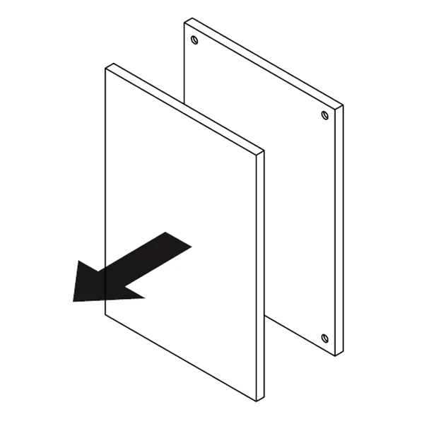 Display DeLux Magnetic MAHA5 bordskilt A5 akryl 16 mm