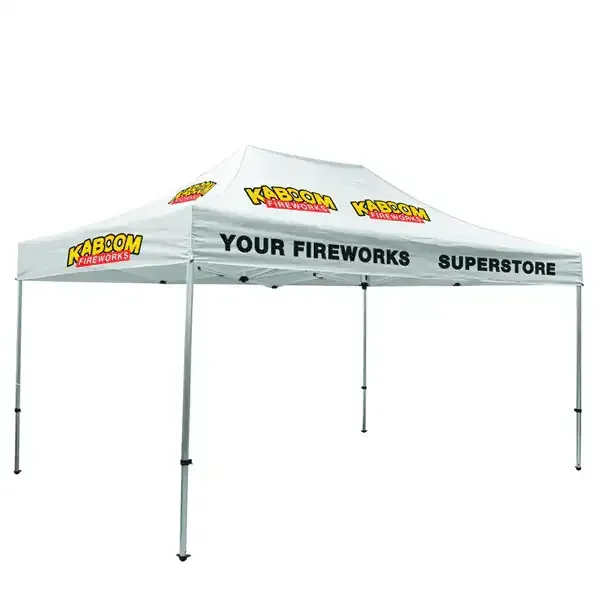 Display Event Telt 3x4,5 m pavillon med tryk vejrbestandig