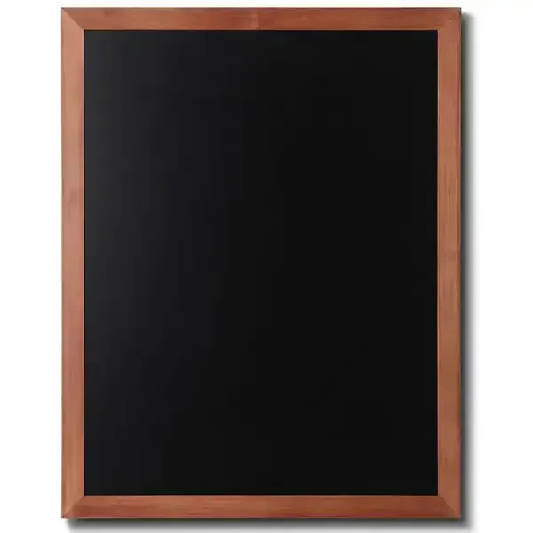Display 70x90 menutavle teaklook kridtmarker