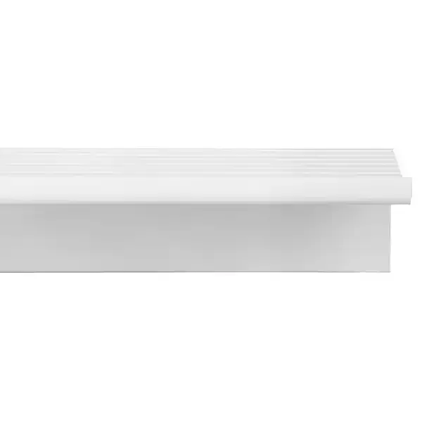Display Grip-up gallerihylde 50 cm hvid aluminium