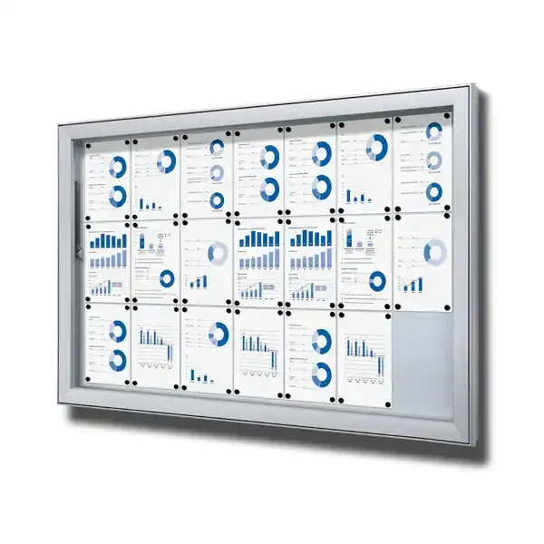 Display Premium SCL21xA4PH opslagsskab 21xA4 udendørs