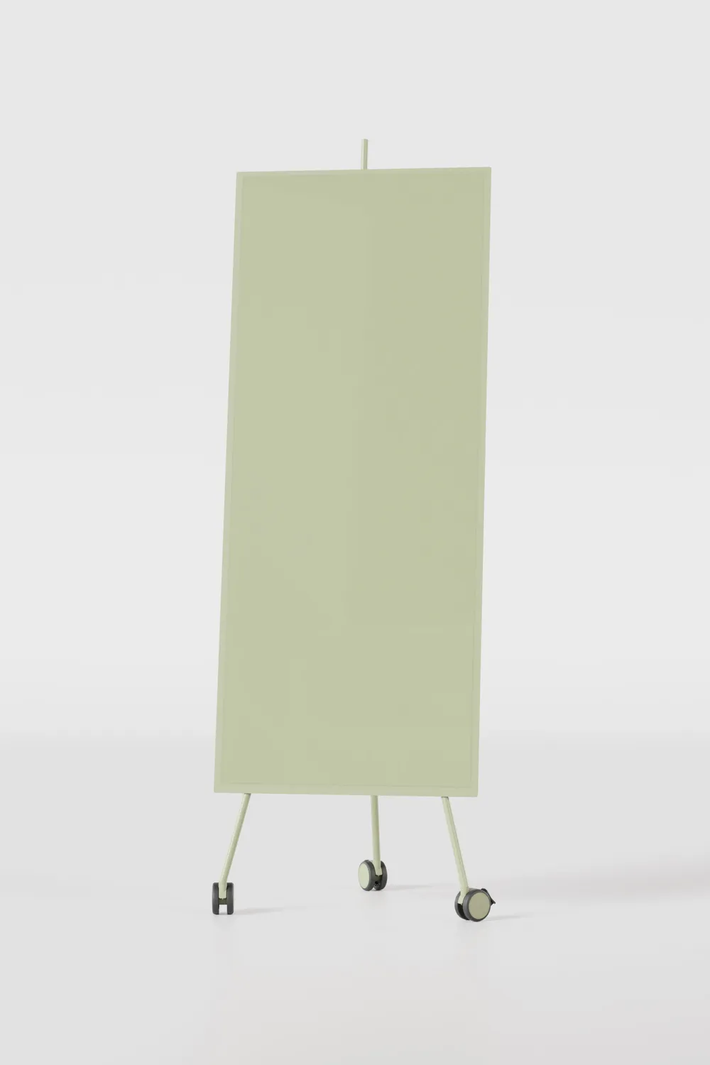 Chatboard Sprinter mobil glastavle blank / mat trefod