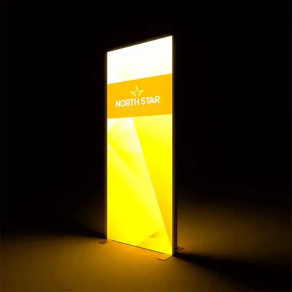 Display Brightbox Pro Flex LED messevæg 100x250 dobbelt