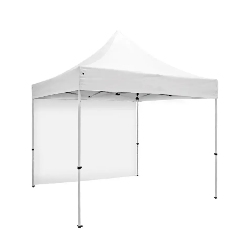 Display Full Wall teltside 3x3 meter hvid stof