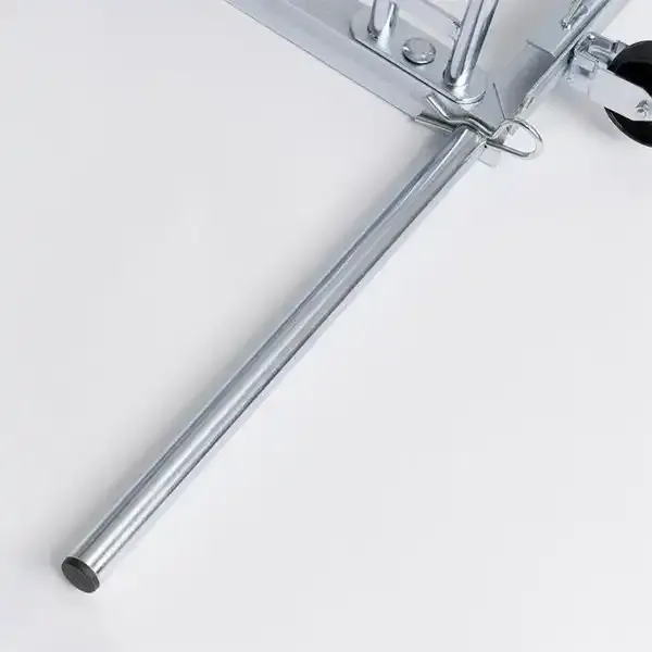 Display 6 cykelstativ galvaniseret med logotop 105cm