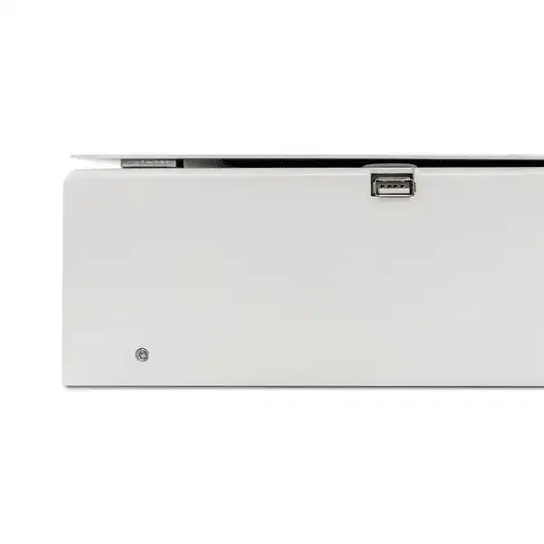 Display Smart Line 43 tommer Samsung skaerm hvid lodret