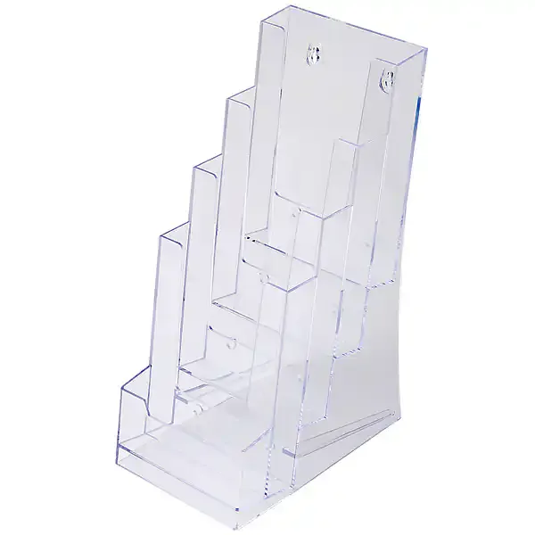 Display flyerholder bord 4+1 rum M65 højformat